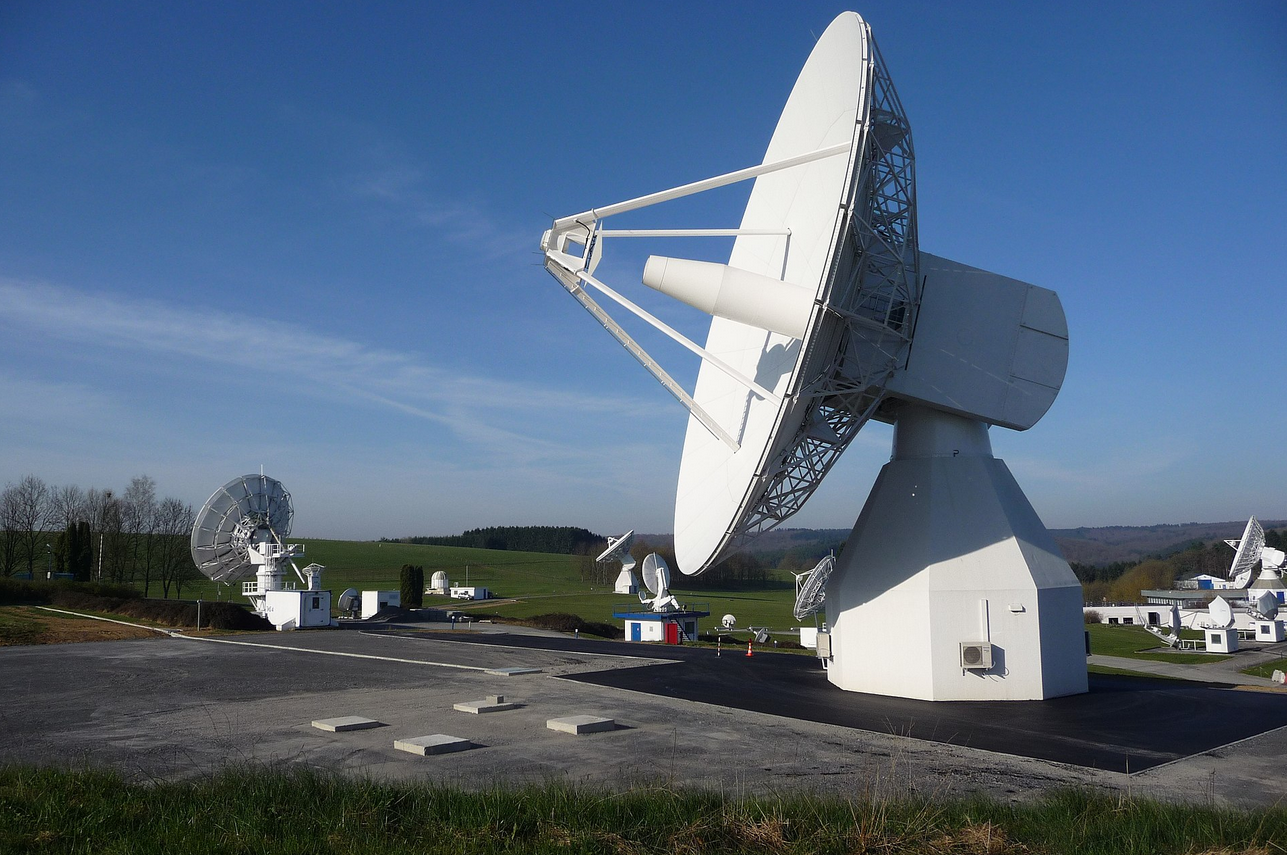 Galileo L1 station at Redu, Belgium (Credit: Wikipedia)