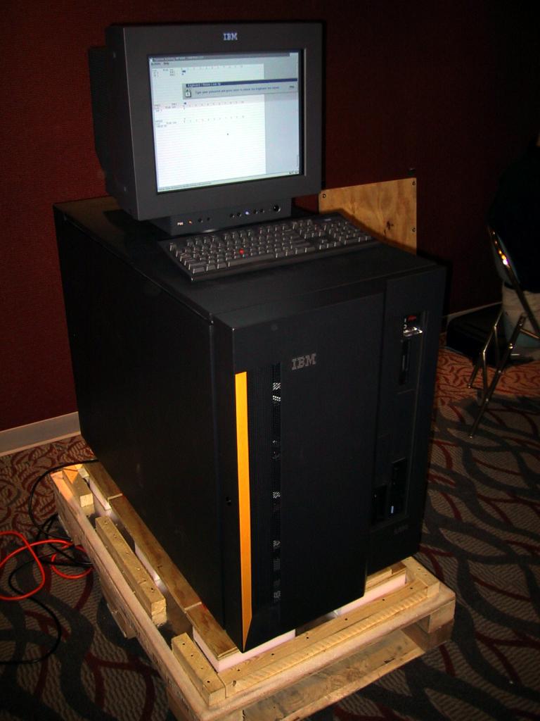 IBM S/390 mainframe running Linux